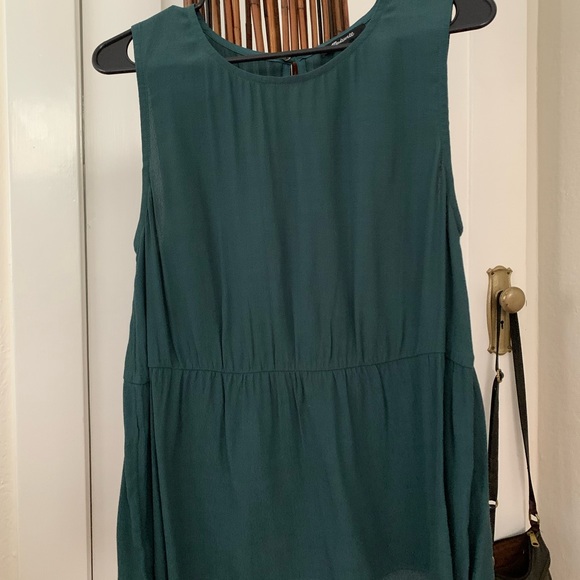 Madewell teal peplum blouse - Picture 5 of 6